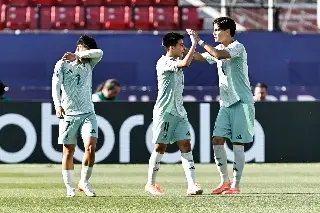 Imagen México empata con España en el Mundial Sub-20