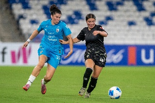 Rayadas golea y acaricia semifinales de la Concachampions Femenil