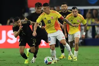 Imagen Colombia exhibe a México con goleada