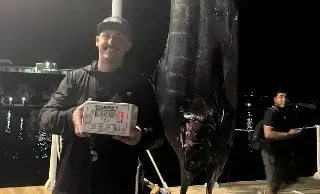 Imagen Pescan impresionante Marlin de más de 600 libras en Veracruz (VIDEO + FOTOS)