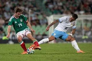Imagen México muestra mejoría y empata ante Uruguay