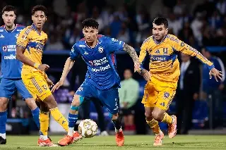 Imagen Cruz Azul rescata el empate ante Tigres en las Semifinales de ida 