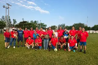 Imagen Espa&ntilde;a vence al Vasco de Gama en partido navide&ntilde;o de convivencia 