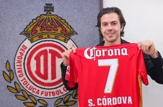 Imagen &iexcl;Bye Tigres! Sebasti&aacute;n C&oacute;rdova ficha con los Diablos Rojos del Toluca 