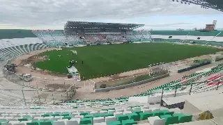 Imagen El estadio sin terminar donde M&eacute;xico enfrentar&aacute; a Bolivia (FOTOS)