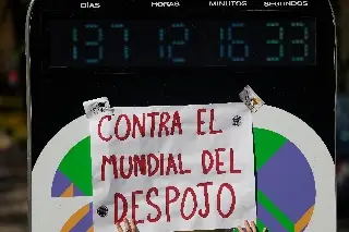 Imagen &iexcl;No quieren el Mundial! Activistas mexicanos llaman a boicotear la Copa del Mundo 2026