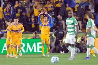 Imagen &iexcl;Santos es un desastre! Se llevan tremenda goleada en cancha de los Tigres 