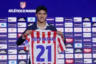 Imagen &iquest;Cu&aacute;ntos minutos jug&oacute; Obed Vargas en la goleada que sufri&oacute; el Atl&eacute;tico de Madrid?