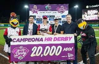 Imagen &iexcl;Hist&oacute;rica! Jugadora de El &Aacute;guila de Veracruz es campeona del Home Run Derby en la Liga Mexicana de Softbol   