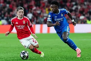Imagen Benfica tomará medidas contra los que lanzaron insultos racistas a Vinicius