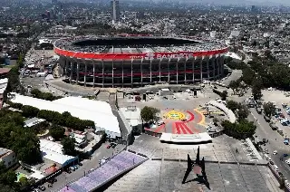 Imagen Muere persona dentro del Estadio Azteca previo al M&eacute;xico vs Portugal 