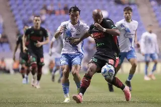 Imagen Sebasti&aacute;n Jurado y FC Ju&aacute;rez le sacan el empate a Puebla  