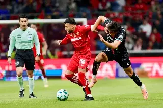 Imagen Con pol&eacute;mica al final, Atl&eacute;tico de San Luis empata ag&oacute;nicamente con el Toluca 