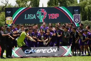 Imagen &iexcl;El Monstruo Morado se qued&oacute; la gloria! Racing de Veracruz es campe&oacute;n de la Liga TDP