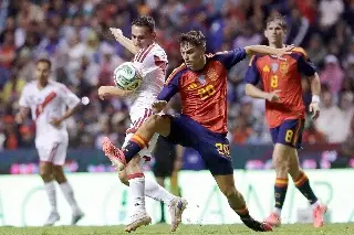 Imagen Espa&ntilde;a golea en Puebla previo al inicio del Mundial 2026 