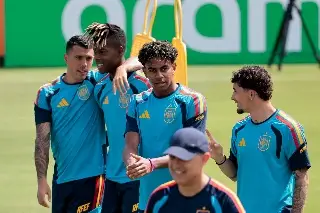 Imagen Nico Williams vuelve a entrenar con España 