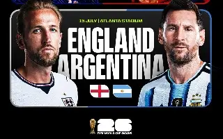 Imagen Argentina vs Inglaterra en Semifinales del Mundial 2026 &iquest;A qu&eacute; hora y d&oacute;nde ver GRATIS?