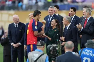 Imagen Claudia Sheinbaum felicita a Espa&ntilde;a por conquistar el Mundial y a M&eacute;xico por ser la mejor sede