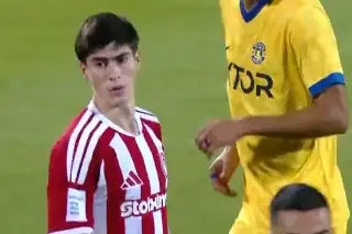 Imagen Armando &lsquo;Hormiga&rsquo; Gonz&aacute;lez debuta con Olympiacos (VIDEO)