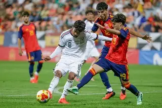 Imagen M&eacute;xico pierde ante Espa&ntilde;a en duelo de preparaci&oacute;n rumbo al Mundial Sub-20
