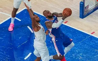 Imagen NBA: LeBron James y los 76ers se lucen con tremenda remontada ante Cleveland 