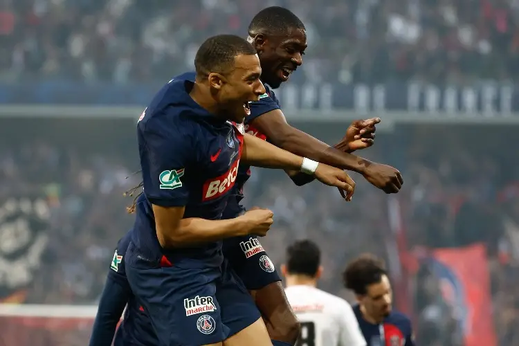 PSG gana la Copa en el último juego de Mbappé