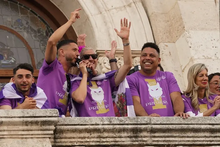 El Valladolid de Ronaldo Nazario logra el ascenso a La Liga de España