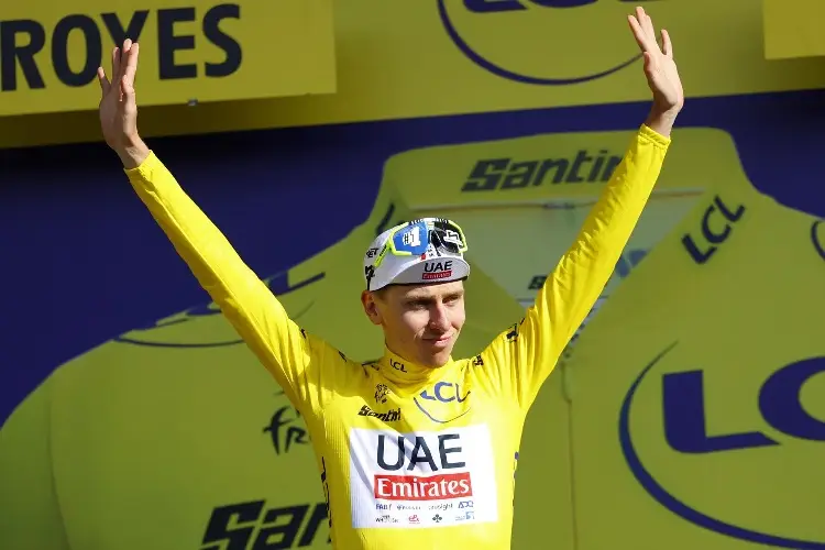 Tour de Francia descansa entre reproches y con Pogacar de líder