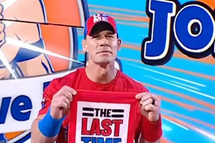 John Cena confirma su retiro de WWE y anuncia gira del adiós 