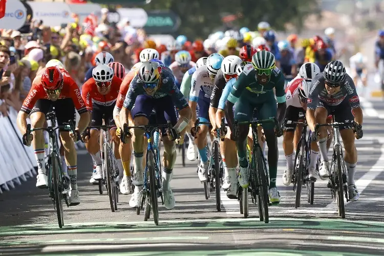 Tour de Francia: Histórito Girmay, Pogacar sigue líder