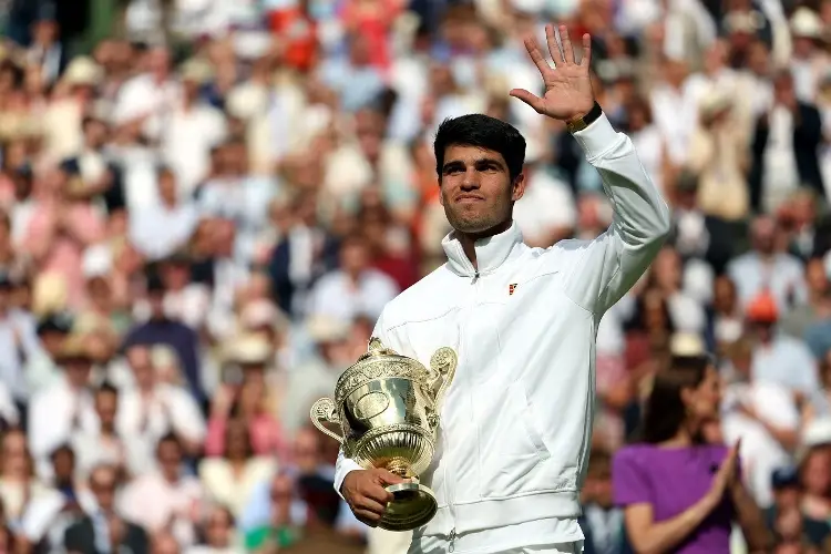 Las palabras de Carlos Alcaraz tras coronarse bicampeón en Wimbledon 