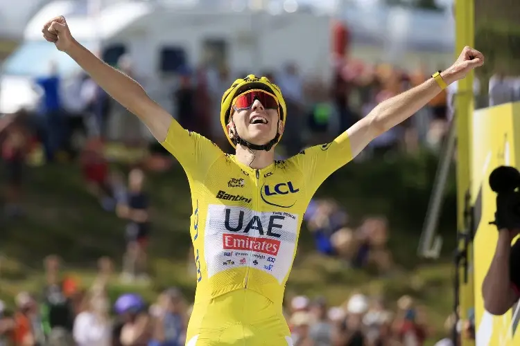 Pogacar provoca a Vingegaard en la recta final del Tour de Francia