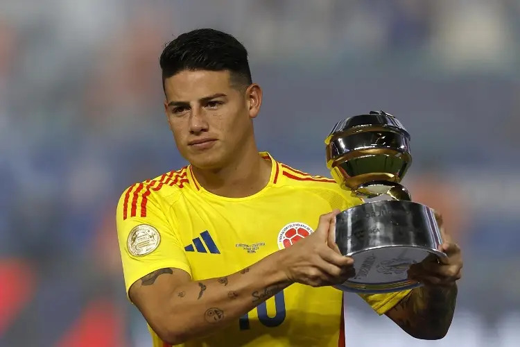 James Rodríguez es el MVP de la Copa América pese NO ser campeón 