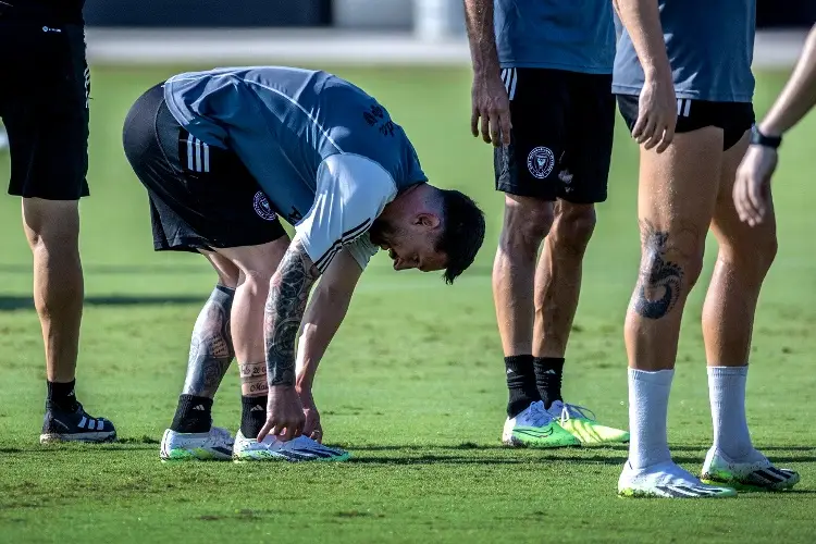 Messi es baja del Inter Miami por lesión 