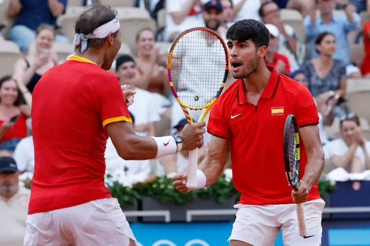 París 2024: Alcaraz y Nadal cada vez más cerca de las medallas