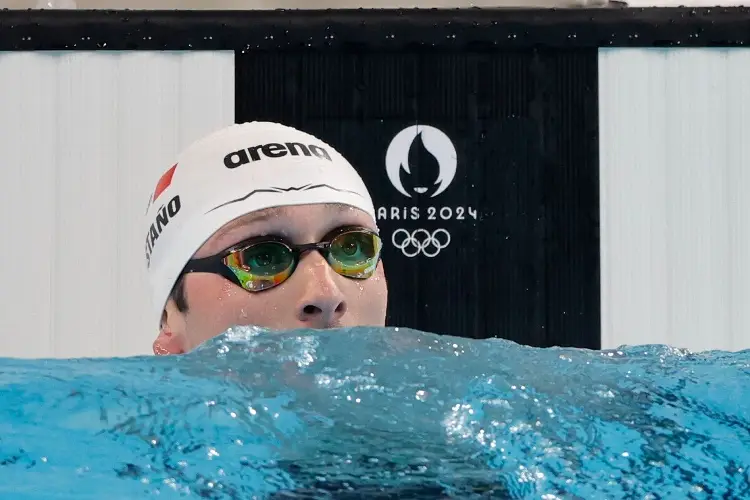 París 2024: Gabriel Castaño se queda fuera de la final en natación 