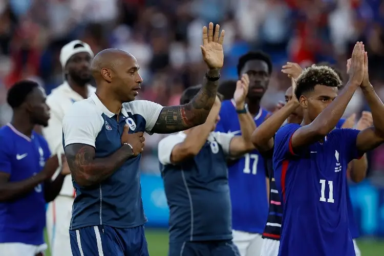 La plata es una buena aventura: Thierry Henry tras perder final olímpica contra España