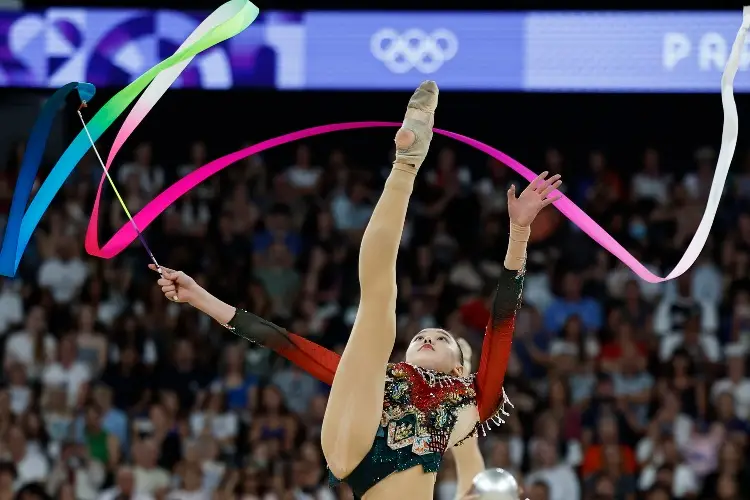 París 2024: China medalla de Oro en gimnasia rítmica por primera vez