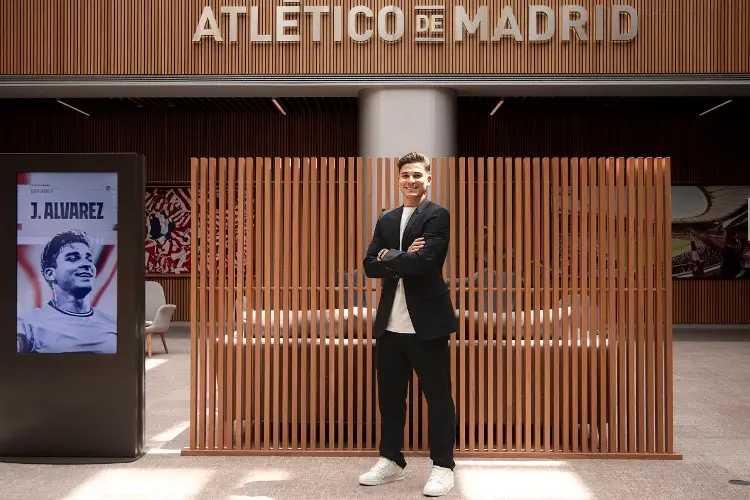 Julián Álvarez quiere ganar todo con el Atlético de Madrid