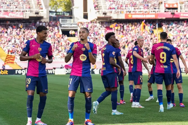 Barcelona propina tremenda goleada al Valladolid en La Liga 