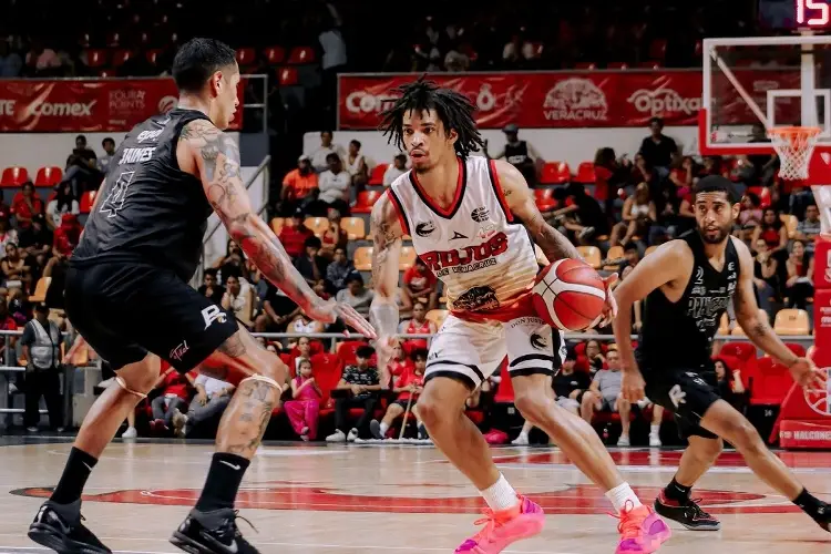 Halcones Rojos de Veracruz logra su clasificación al Play In en la LNBP  