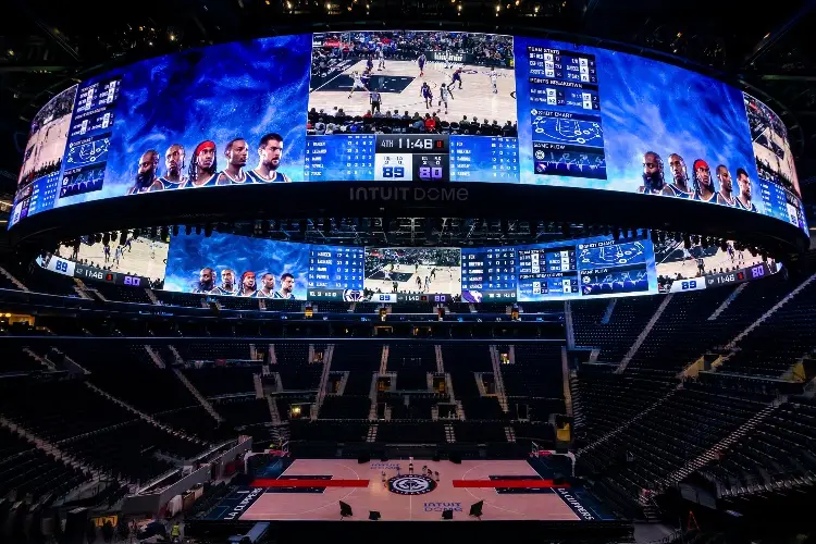 La espectacular nueva arena de los Clippers en la NBA