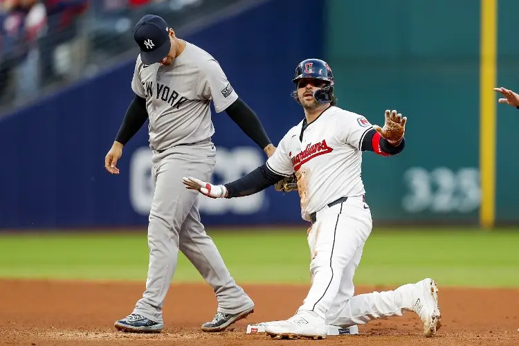 MLB: Cleveland reacciona y le pega a los Yankees en la Serie de Campeonato 