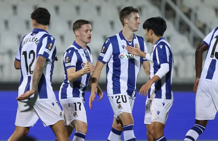 La Real Sociedad consigue su primer triunfo en la Europa League 