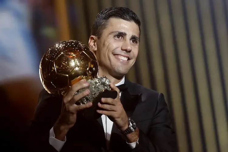 OFICIAL: ¡No fue Vinicius! Rodri gana el Balón de Oro 2024