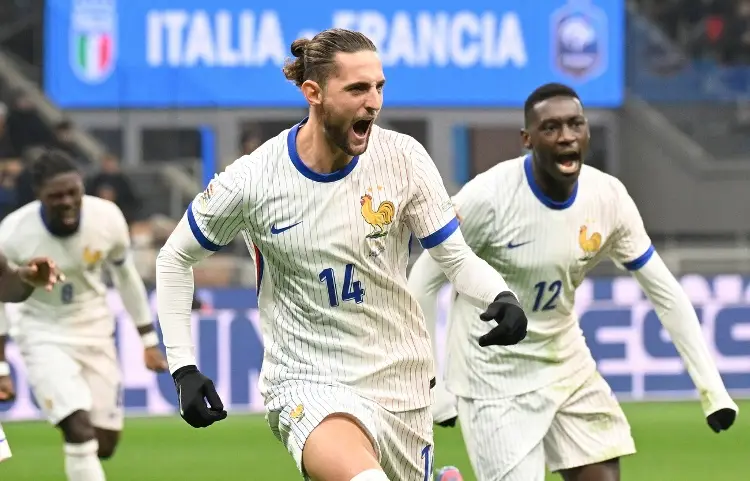 Francia vence a Italia y se queda con el liderato de grupo en la Nations League