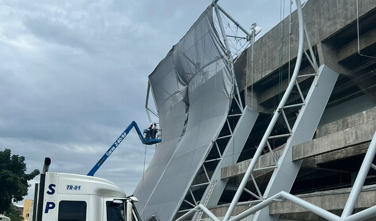 ¡Atención! Comienzan a ponerle fachada al Pirata en Veracruz