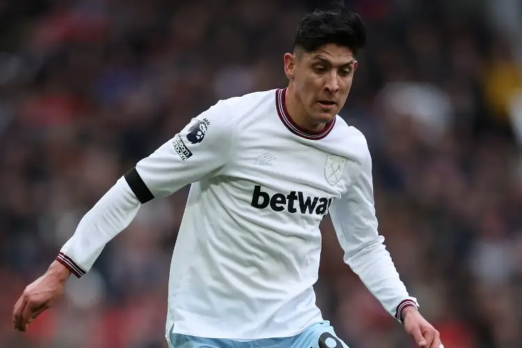 Edson Álvarez y West Ham se acercan a la zona de descenso en la Premier League