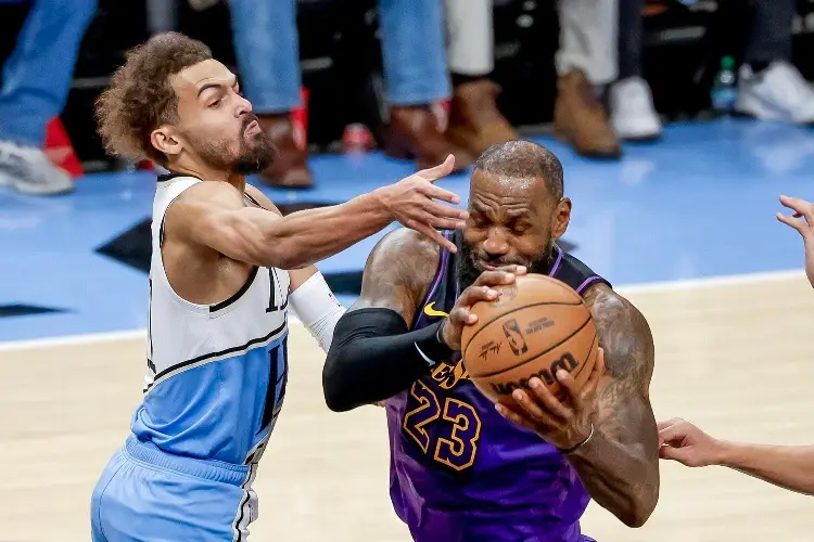 NBA: Trae Young fulmina a los Lakers y a LeBron