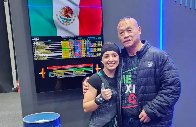 Mexicana Andrea de la Herrán entre las mejores del Mundo en Levantamiento de Pesas